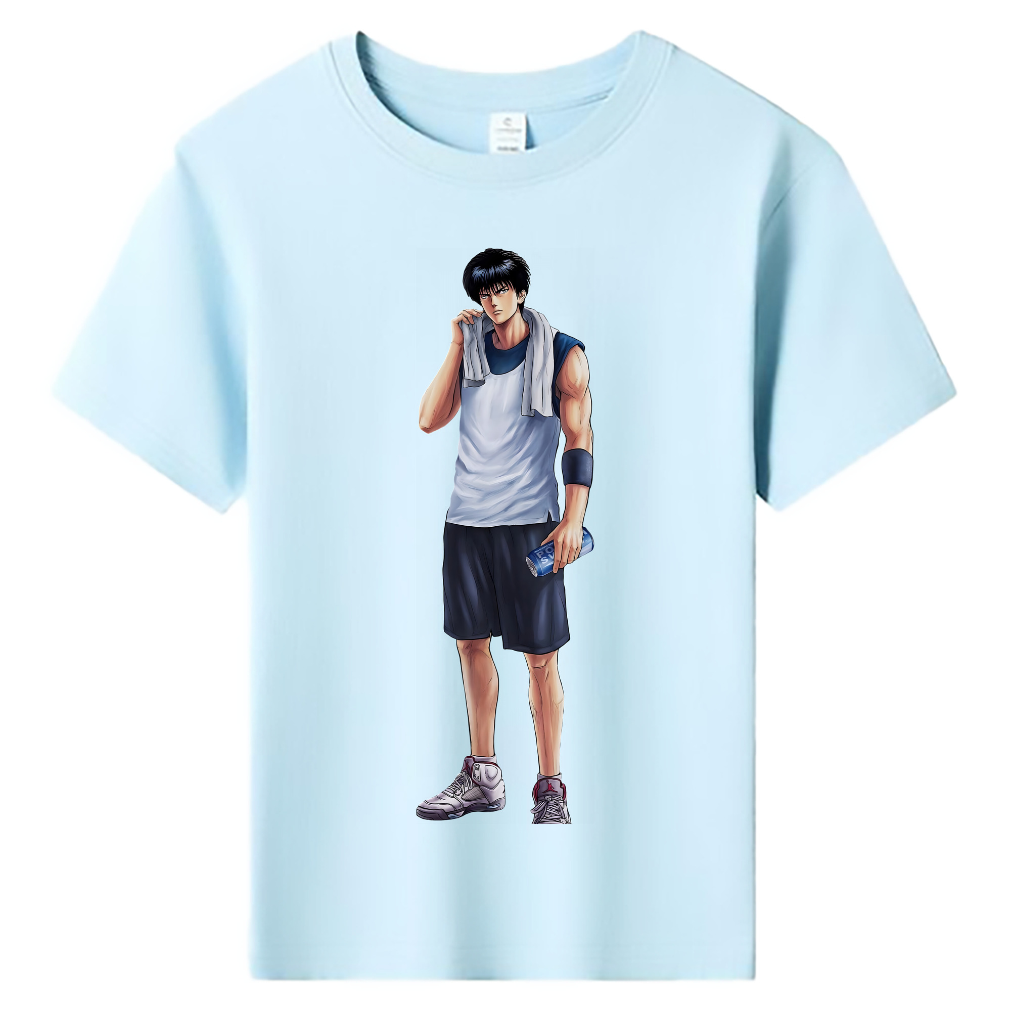 （画像用） SLAM DUNK／スラムダンク 綿100％キッズTシャツ（フロントプリント）